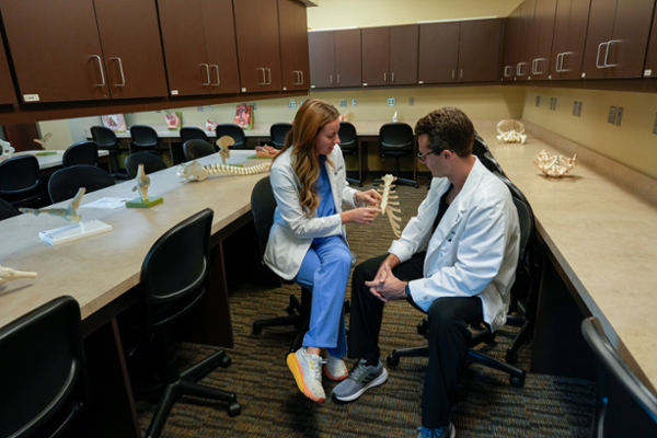 Medical students at DeBusk College of Osteopathic Medicine