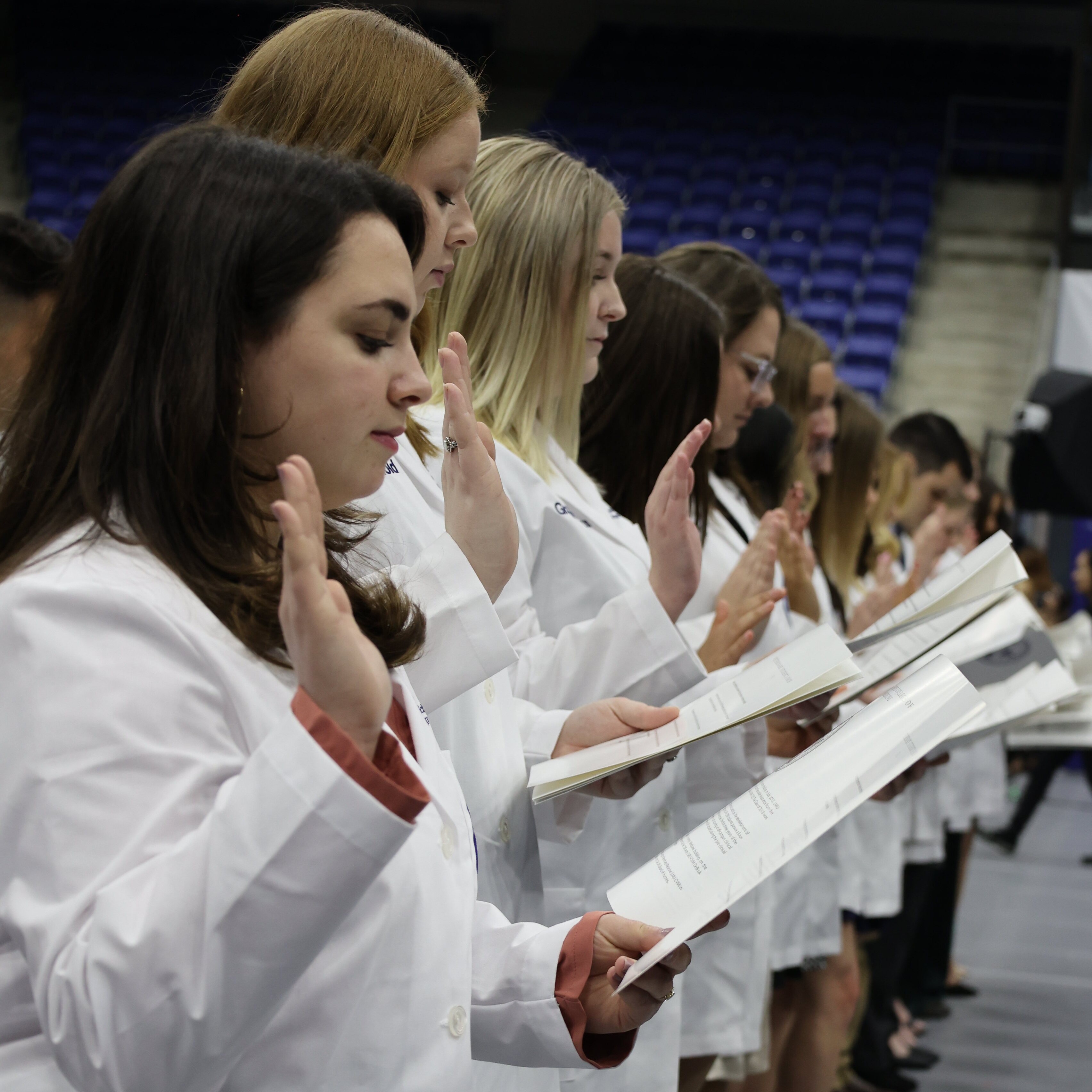 LMUCVM Hosts Class of 2026 White Coat Ceremony